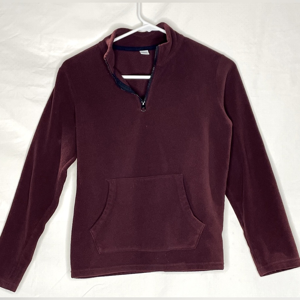 Boys Old Navy Fleece Pullover Burgandy